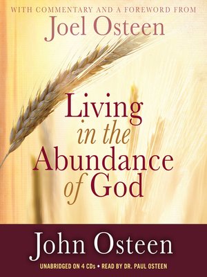 cover image of Living in the Abundance of God